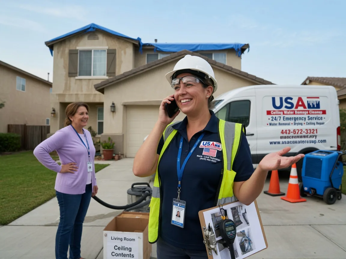 Ceiling Water Damage Restoration Higbee, MO FAQs